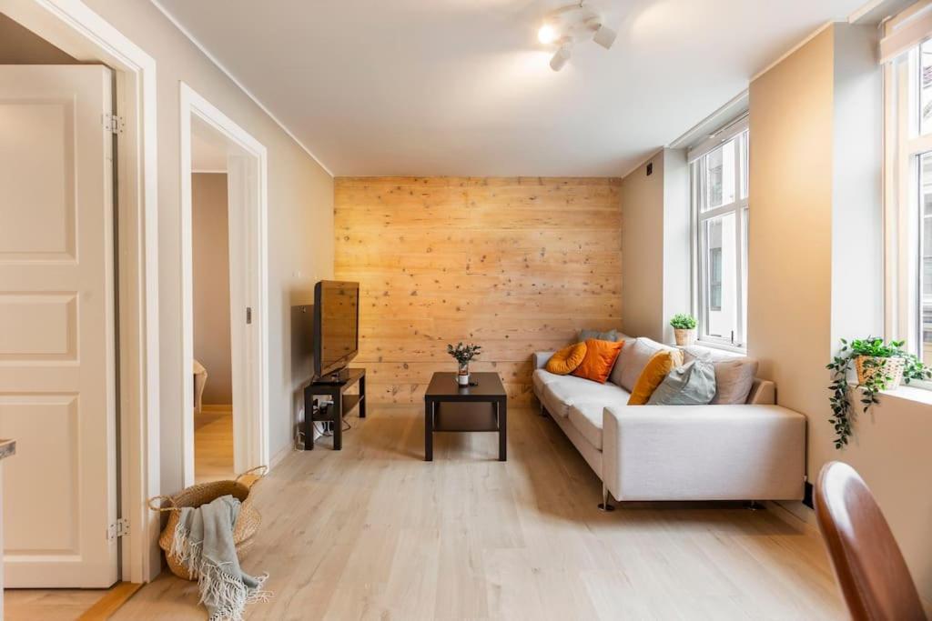 New! Modern Apartment In Historic Area Of Bergen! ภายนอก รูปภาพ