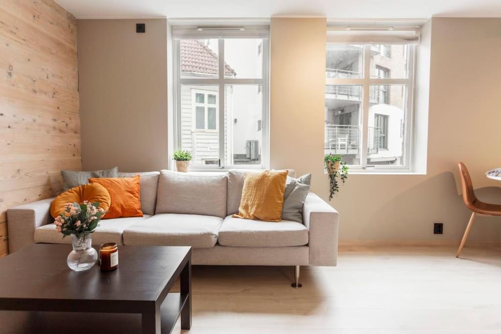 New! Modern Apartment In Historic Area Of Bergen! ภายนอก รูปภาพ